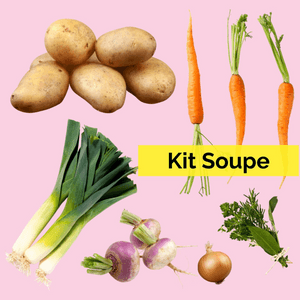 Kit soupe d'hiver
Pour 4 personnes